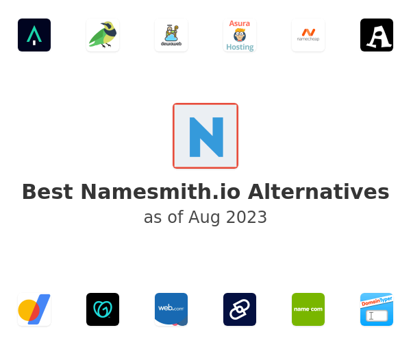 Best Namesmith.io Alternatives