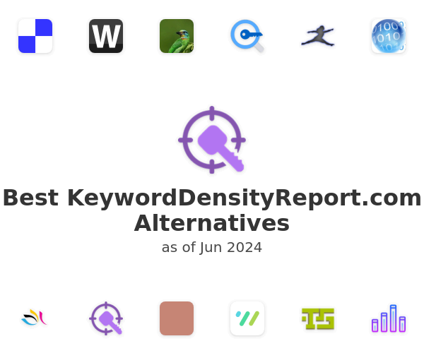 Best KeywordDensityReport.com Alternatives