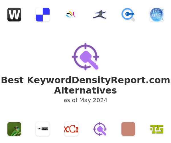 Best KeywordDensityReport.com Alternatives