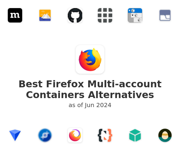 Best Firefox Multi-account Containers Alternatives