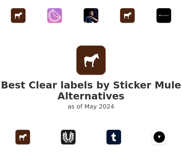 Best Clear labels by Sticker Mule Alternatives