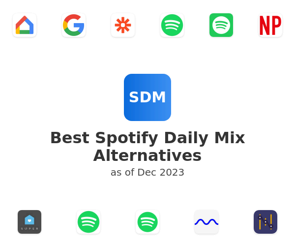 Best Spotify Daily Mix Alternatives