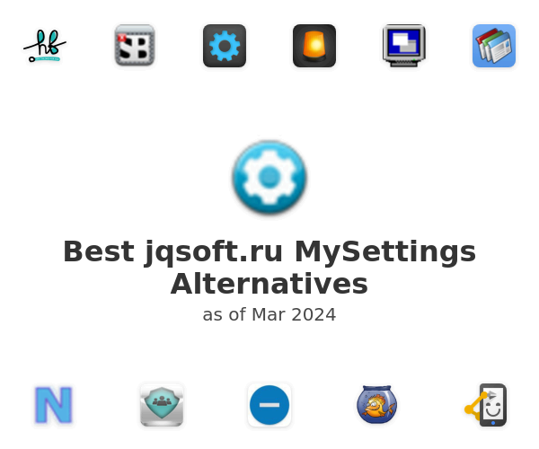Best jqsoft.ru MySettings Alternatives