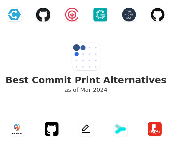 Best Commit Print Alternatives