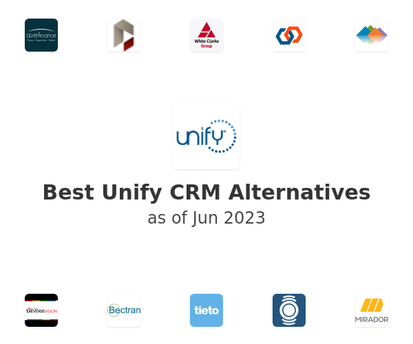 Best Unify CRM Alternatives