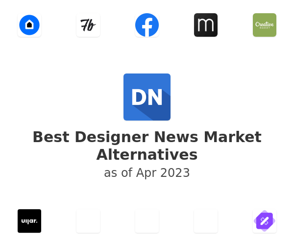 Best Designer News Market Alternatives