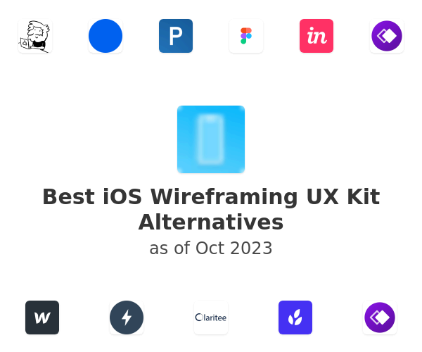 Best iOS Wireframing UX Kit Alternatives