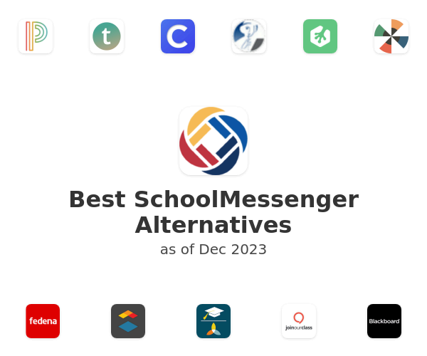 Best SchoolMessenger Alternatives