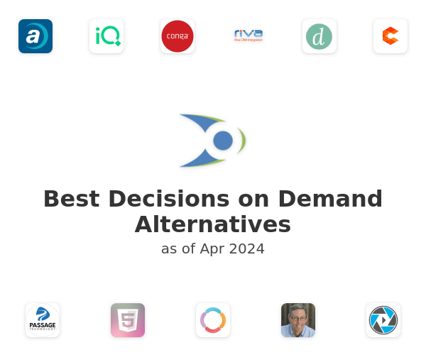 Best Decisions on Demand Alternatives