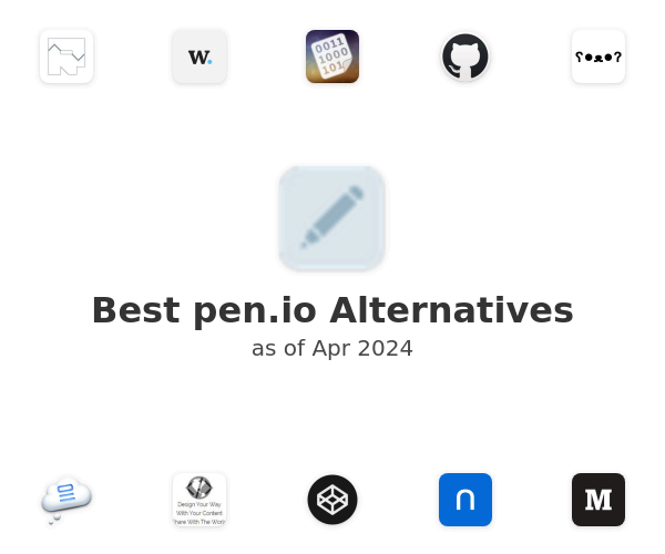 Best pen.io Alternatives