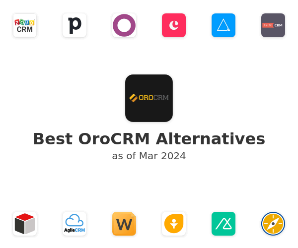 Best OroCRM Alternatives