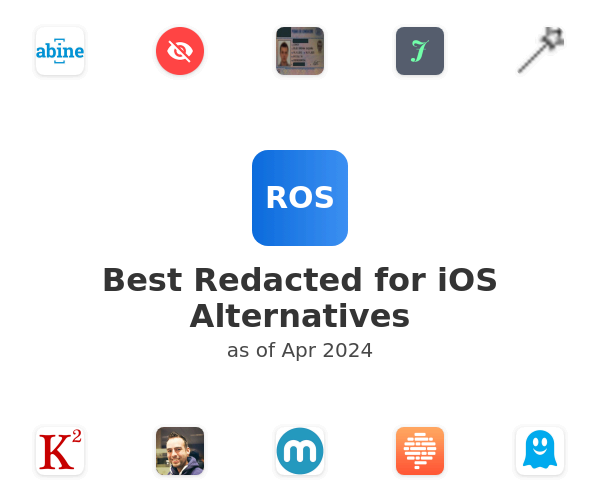 Best Redacted for iOS Alternatives