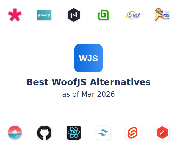Best WoofJS Alternatives