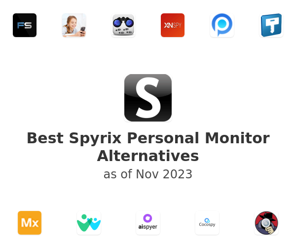 Best Spyrix Personal Monitor Alternatives