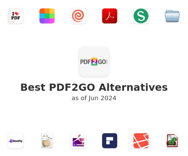 Best PDF2GO Alternatives