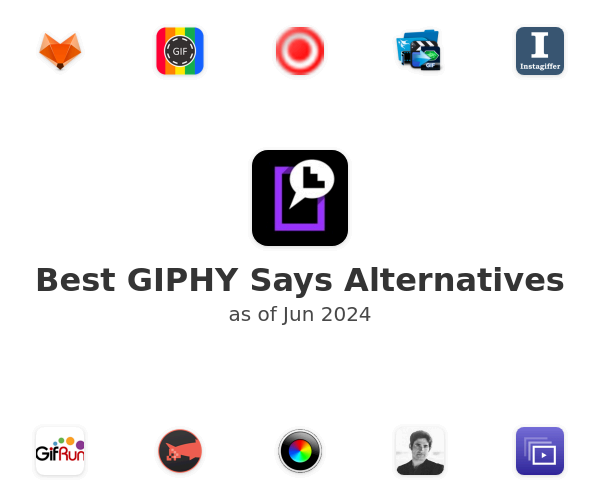 Best GIPHY Says Alternatives