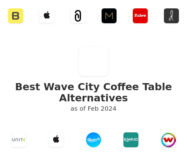 Best Wave City Coffee Table Alternatives