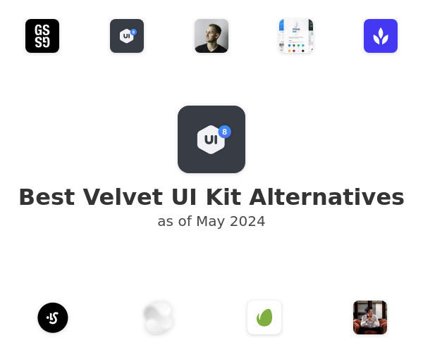 Best Velvet UI Kit Alternatives