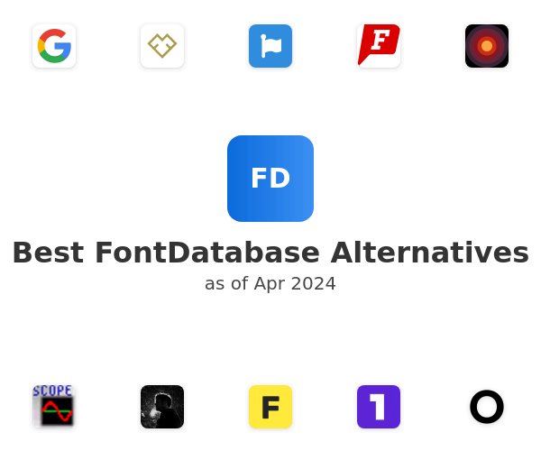 Best FontDatabase Alternatives
