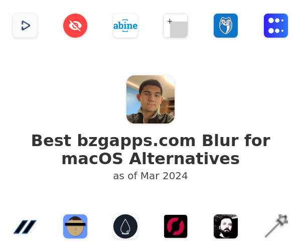 Best bzgapps.com Blur for macOS Alternatives