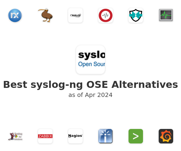 Best syslog-ng OSE Alternatives