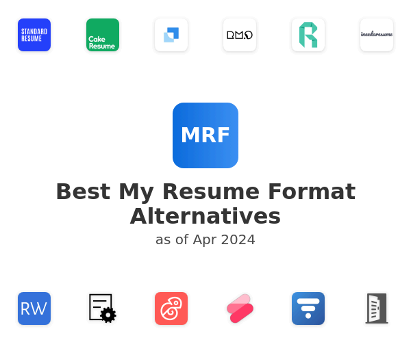 Best My Resume Format Alternatives