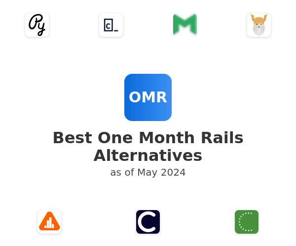 Best One Month Rails Alternatives