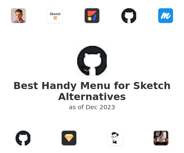 Best Handy Menu for Sketch Alternatives