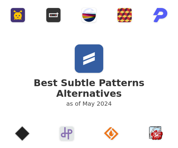 Best Subtle Patterns Alternatives