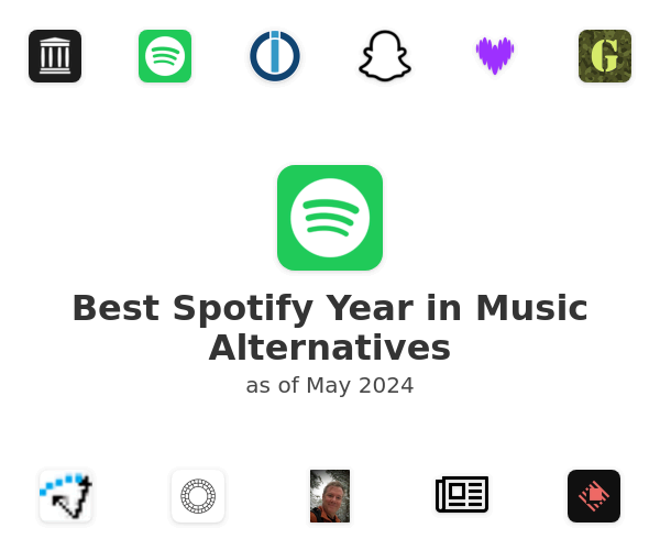 Best Spotify Year in Music Alternatives