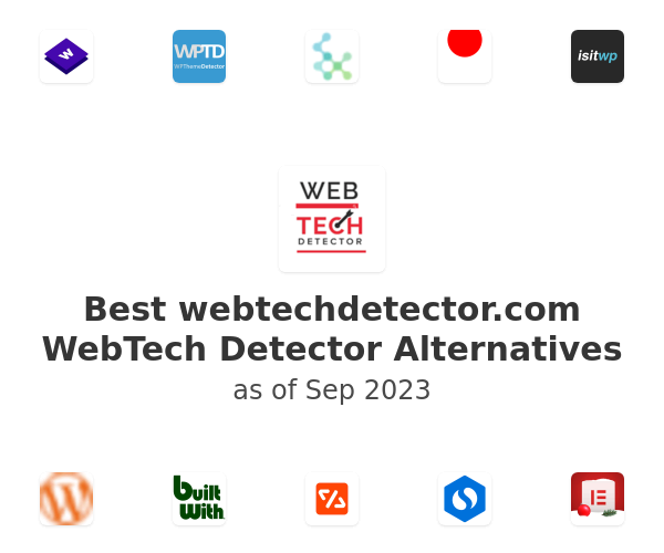 Best webtechdetector.com WebTech Detector Alternatives