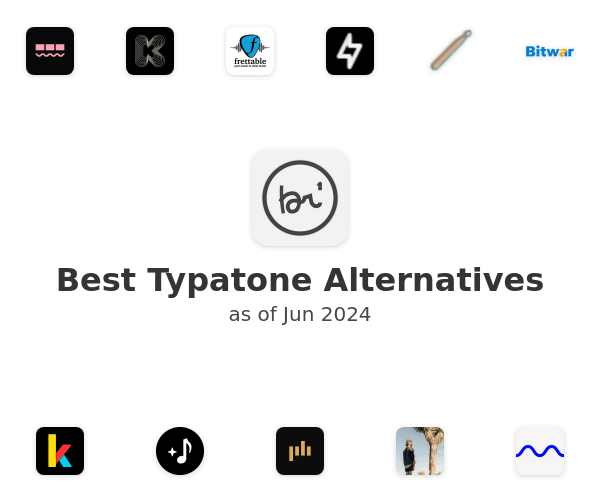 Best Typatone Alternatives