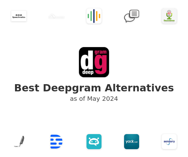 Best Deepgram Alternatives