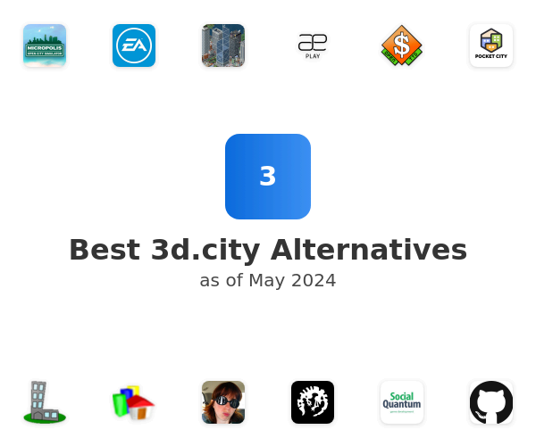 Best 3d.city Alternatives