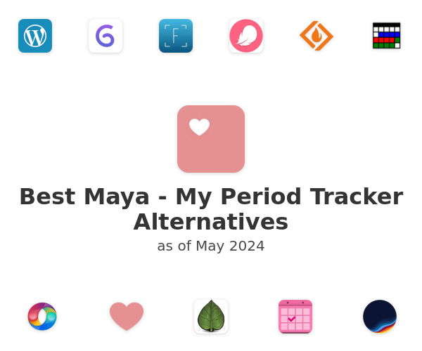 Best Maya - My Period Tracker Alternatives