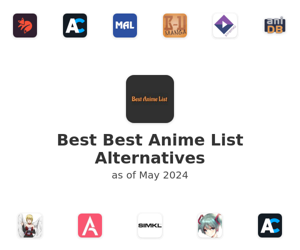 Best Best Anime List Alternatives