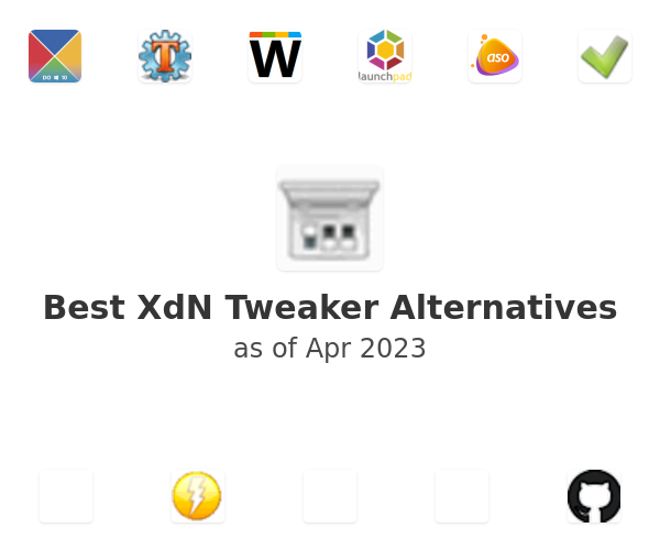 Best XdN Tweaker Alternatives