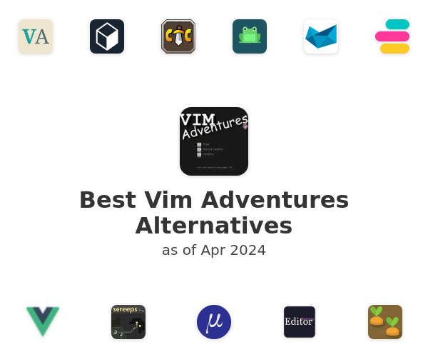 Best Vim Adventures Alternatives