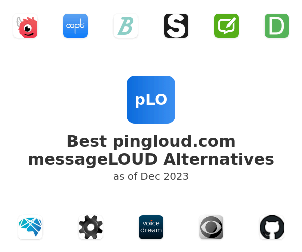 Best pingloud.com messageLOUD Alternatives