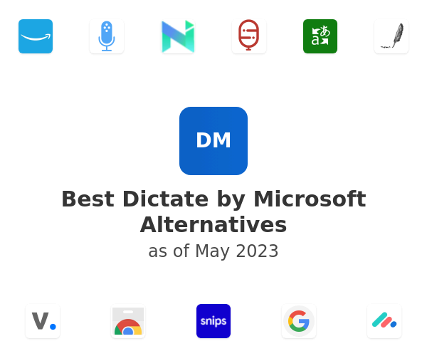 Best Dictate by Microsoft Alternatives