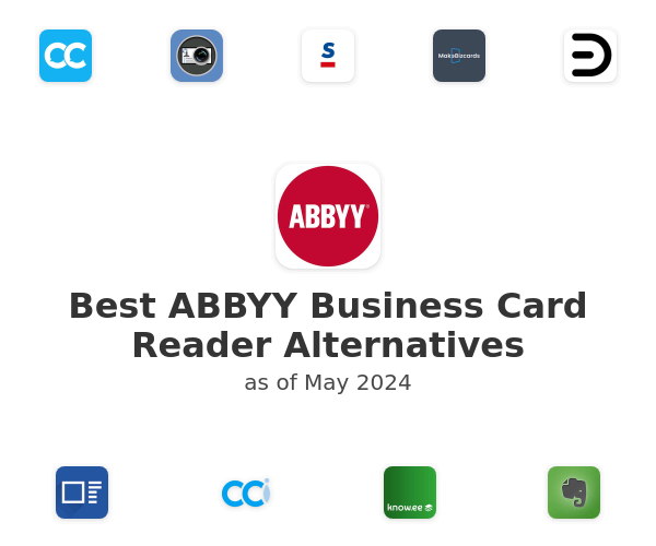 Best ABBYY Business Card Reader Alternatives