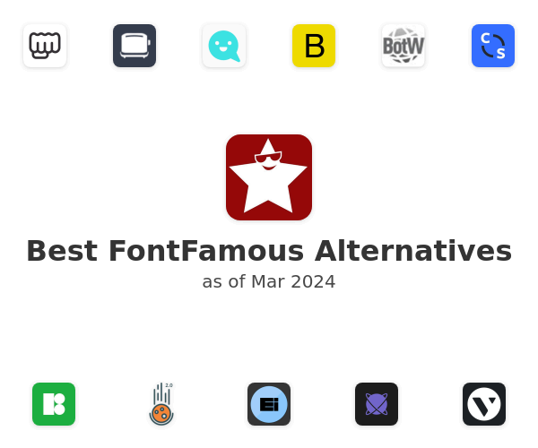 Best FontFamous Alternatives