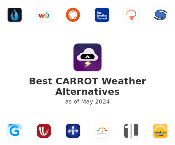 Best CARROT Weather Alternatives