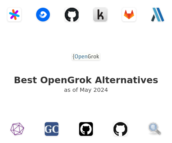Best OpenGrok Alternatives