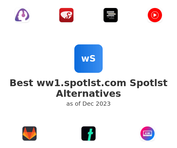Best ww1.spotlst.com Spotlst Alternatives