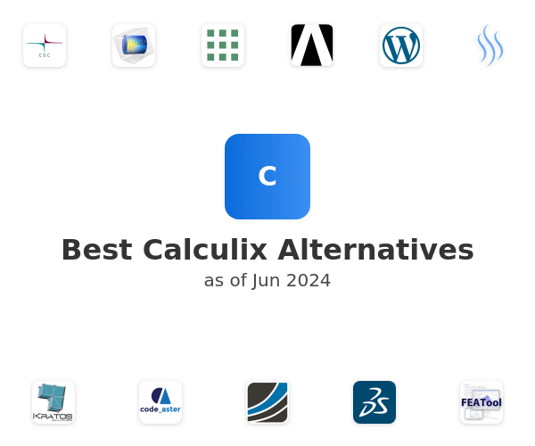 Best Calculix Alternatives