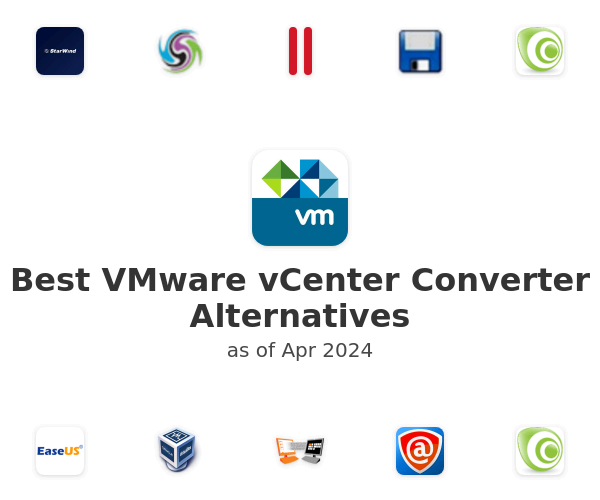 Best VMware vCenter Converter Alternatives