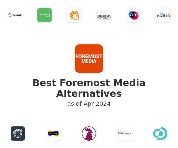 Best Foremost Media Alternatives
