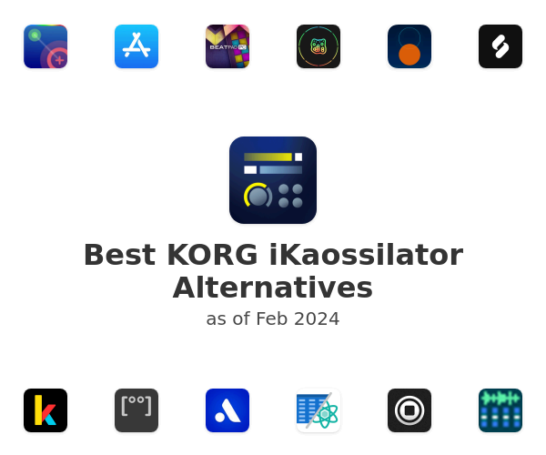 Best KORG iKaossilator Alternatives