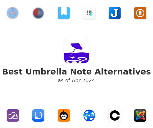 Best Umbrella Note Alternatives